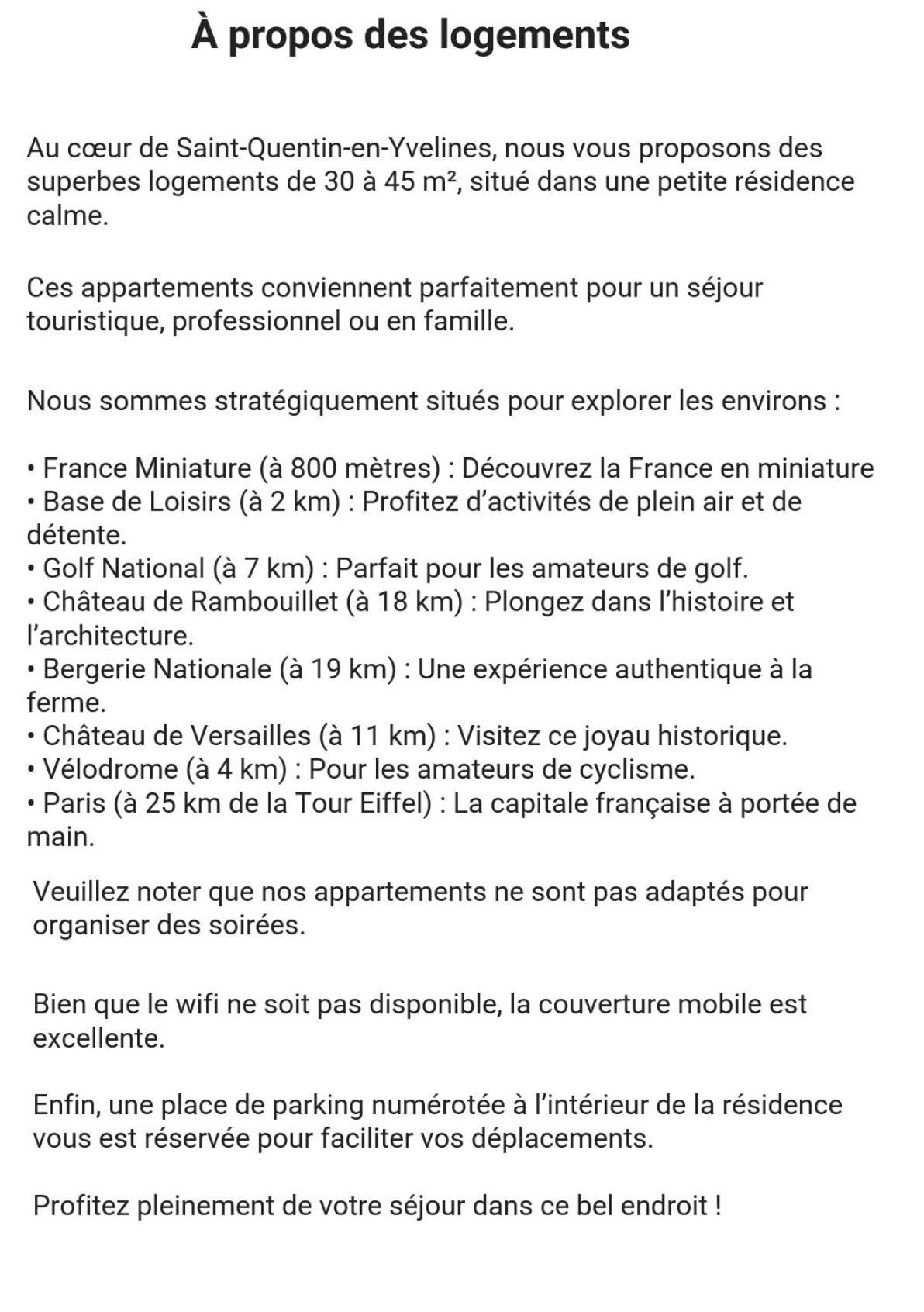 St-Quentin-En-Yvelines Plusieurs Appartements Avec Parking Trappes Exterior photo